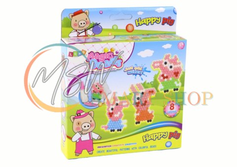 Zestaw Koralików Wodnych DIY Magiczne Koraliki 8 Kolorów Świnki Zestaw Koralików Wodnych DIY Magiczne Koraliki 8 Kolorów Świnki