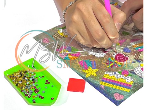 Zestaw Naklejek Haft Diamentowy Lamy Zwierzęta Mozaika Zestaw Naklejek Haft Diamentowy Lamy Zwierzęta Mozaika