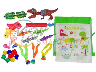 Zestaw Zabawek Do Nurkowania Dinozaur