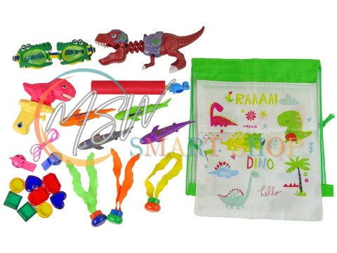 Zestaw Zabawek Do Nurkowania Dinozaur