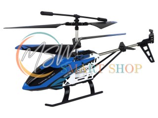 Aluminiowy Helikopter RC 2.4G Niebieski 15 Minut Lotu