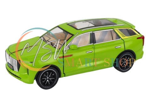 Aluminiowy Model Samochodu RC 1:24 C Kolor Zielony