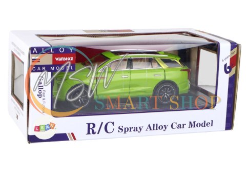 Aluminiowy Model Samochodu RC 1:24 C Kolor Zielony