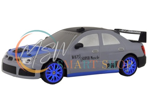 Autko Sportowe Zdalnie Sterowane R/C 1:24 Szare Wymienne Koła