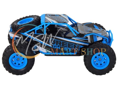 Autko Terenowe Zdalnie Sterowane R/C 1:24 Niebieskie