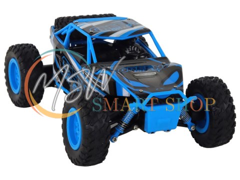 Autko Terenowe Zdalnie Sterowane R/C 1:24 Niebieskie
