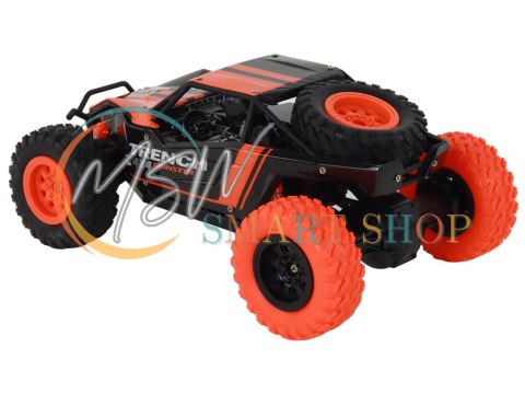 Autko Terenowe Zdalnie Sterowane R/C 1:24 Pomarańczowe
