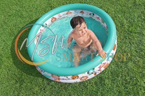 Dmuchany Basen Ogrodowy Dla Dzieci Rybki 102 cm Bestway 51008