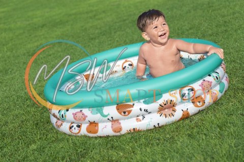 Dmuchany Basen Ogrodowy Dla Dzieci Rybki 102 cm Bestway 51008