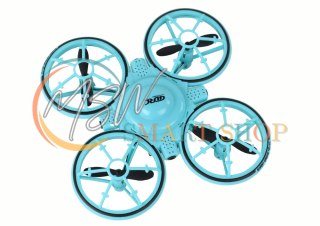 Dron Zdalnie Sterowany Światła Niebieski