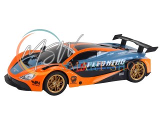 Duże Auto Sportowe Zdalnie Sterowane 1:10 Pomarańczowe