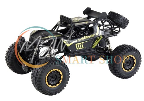 Duże Auto Zdalnie Sterowane W Skali 1:8 Sterowanie 2.4G Czarne Duże Auto Zdalnie Sterowane W Skali 1:8 Sterowanie 2.4G Czarne