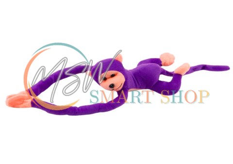 Maskotka Pluszowa Małpka z Dźwiękiem Fioletowa 60 cm Maskotka Pluszowa Małpka z Dźwiękiem Fioletowa 60 cm