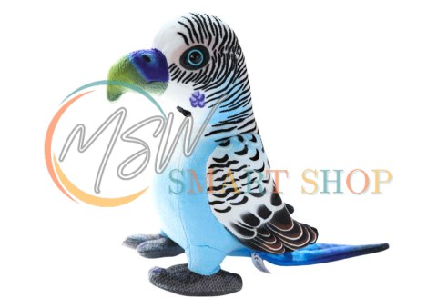 Maskotka Pluszowa Papuga Niebieska 20 cm Maskotka Pluszowa Papuga Niebieska 20 cm
