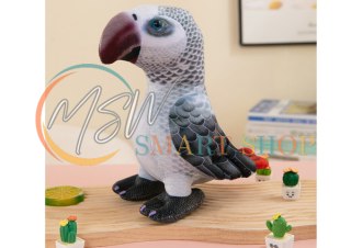 Maskotka Pluszowa Papuga Szara 20 cm