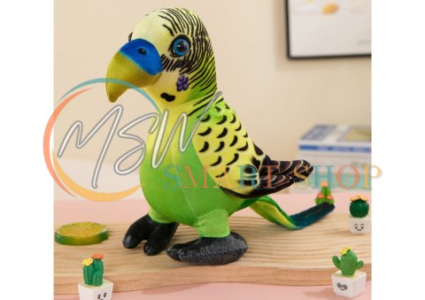 Maskotka Pluszowa Papuga Zielona 20 cm Maskotka Pluszowa Papuga Zielona 20 cm