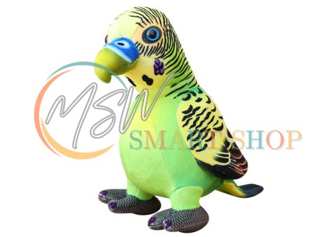 Maskotka Pluszowa Papuga Zielona 20 cm Maskotka Pluszowa Papuga Zielona 20 cm