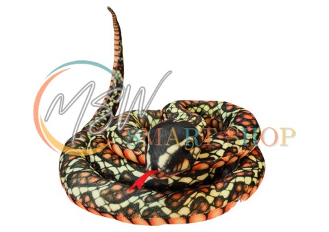 Maskotka Pluszowa Wąż Brązowy 300 cm Maskotka Pluszowa Wąż Brązowy 300 cm