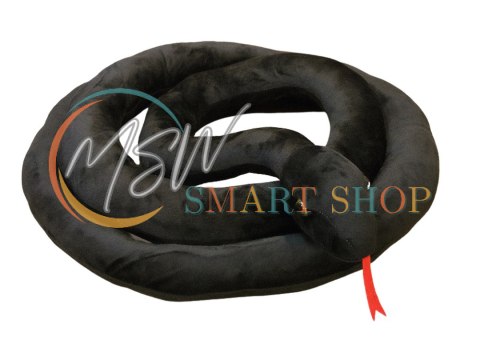 Maskotka Pluszowa Wąż Czarny 200 cm Maskotka Pluszowa Wąż Czarny 200 cm