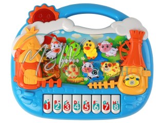 Pianinko Panel Edukacyjny Nauka Angielskiego Motyw Wsi Zwierzątka