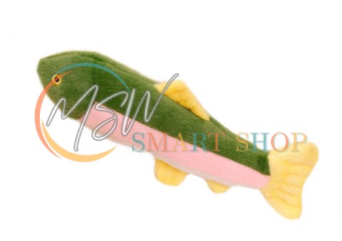 Pluszowa Rybka Z Piszczałką Maskotka Kolorowa 30cm Pluszowa Rybka Z Piszczałką Maskotka Kolorowa 30cm