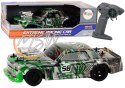 Autko Zdalnie Sterowane RC 1:16 Gumowe Koła Drift Zielone