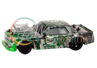 Autko Zdalnie Sterowane RC 1:16 Gumowe Koła Drift Zielone