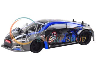 Autko Zdalnie Sterowane RC 1:18 Gumowe Koła Drift Niebieski