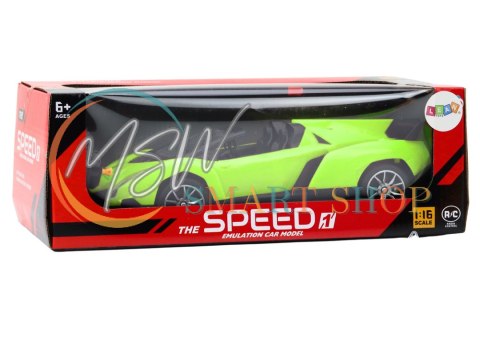 Auto Samochód Sportowy Zdalnie Sterowany RC 1:18 Zielony Auto Samochód Sportowy Zdalnie Sterowany RC 1:18 Zielony