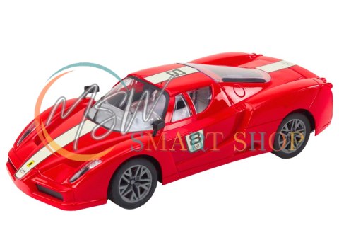 Auto Sportowe Zdalnie Sterowane Na Pilota 1:16 R/C Czerwone Auto Sportowe Zdalnie Sterowane Na Pilota 1:16 R/C Czerwone