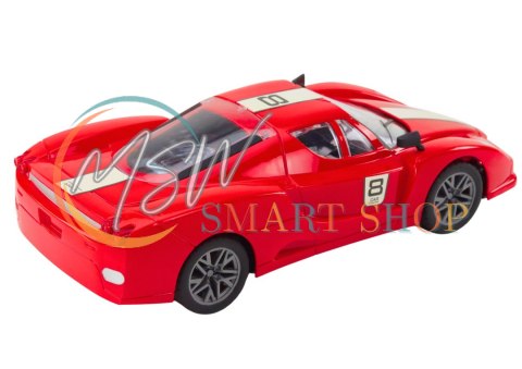 Auto Sportowe Zdalnie Sterowane Na Pilota 1:16 R/C Czerwone Auto Sportowe Zdalnie Sterowane Na Pilota 1:16 R/C Czerwone