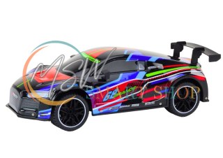 Auto Sportowe Zdalnie Sterowane RC 1:10 25km/h Światła Czarny