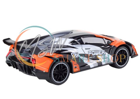 Auto Sportowe Zdalnie Sterowane RC 1:10 Pomarańczowe Prędkość 25 km/h Auto Sportowe Zdalnie Sterowane RC 1:10 Pomarańczowe Prędkość 25 km/h