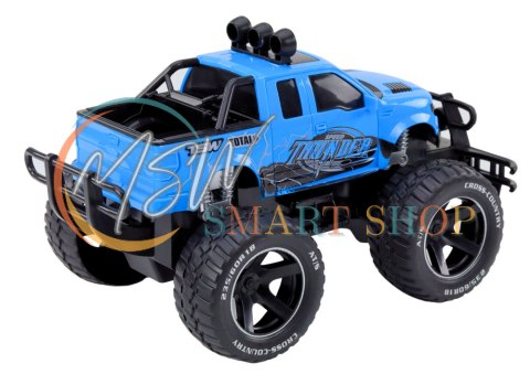 Auto Terenowe RC 1:14 Niebieskie Na Pilota Gumowe Koła Auto Terenowe RC 1:14 Niebieskie Na Pilota Gumowe Koła