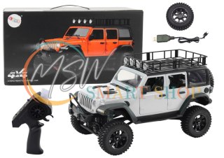 Auto Terenowe Zdalnie Sterowane RC 2.4G Napęd 4x4 Szary