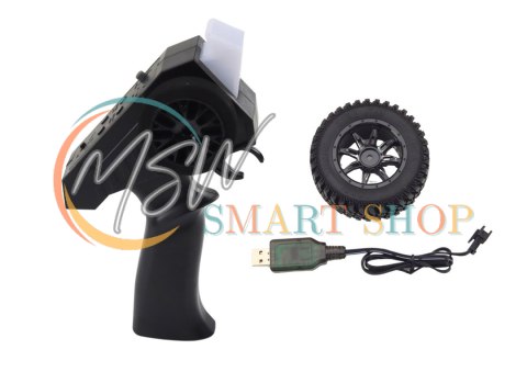 Auto Terenowe Zdalnie Sterowane RC 2.4G Napęd 4x4 Szary Auto Terenowe Zdalnie Sterowane RC 2.4G Napęd 4x4 Szary