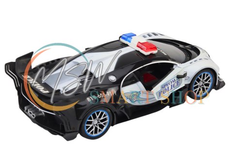 Auto Zdalnie Sterowane RC Policyjne w Skali 1:12 Biały Auto Zdalnie Sterowane RC Policyjne w Skali 1:12 Biały