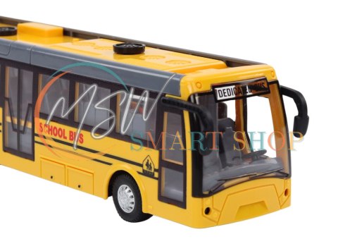 Autobus Szkolny Bus Zdalnie Sterowany Przegubowy RC 1:32 Żółty Autobus Szkolny Bus Zdalnie Sterowany Przegubowy RC 1:32 Żółty