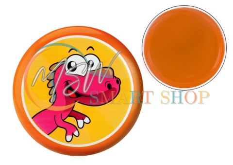 Dysk Latający Frisbee z Dinozaurem Pomarańczowy 20 Cm Dysk Latający Frisbee z Dinozaurem Pomarańczowy 20 Cm