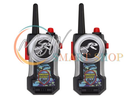 Krótkofalówki Walkie- Talkie Tropiciel Dinozaurów 30-80m Zasięgu Krótkofalówki Walkie- Talkie Tropiciel Dinozaurów 30-80m Zasięgu