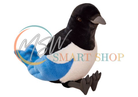 Maskotka Pluszowa Sroka Zwyczajna Niebieska 30cm Maskotka Pluszowa Sroka Zwyczajna Niebieska 30cm