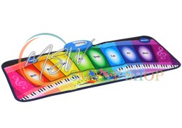 Mata Muzyczna Taneczna Edukacyjna Pianinko Tęczowe