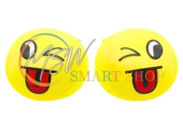 Miękka Piłeczka Piłka Buźka Emoji Żółta 9cm