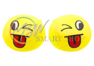 Miękka Piłeczka Piłka Buźka Emoji Żółta 9cm