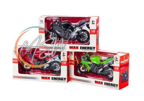 Motocykl Motor Sportowy 1:12 Figurka Model Kolekcjonerski Ścigacz Mix Motocykl Motor Sportowy 1:12 Figurka Model Kolekcjonerski Ścigacz Mix