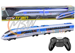 Pociąg Zdalnie Sterowany RC Światła Biały 65 Cm