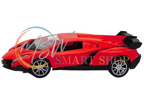Samochód RC 1:16 Zdalnie Sterowany Sportowy Czerwone Auto Samochód RC 1:16 Zdalnie Sterowany Sportowy Czerwone Auto