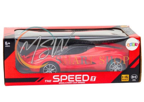 Samochód Sportowy Zdalnie Sterowany Auto RC 1:16 Czerwone Samochód Sportowy Zdalnie Sterowany Auto RC 1:16 Czerwone