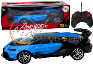 ?Samochód Sportowy Zdalnie Sterowany Auto RC Niebieski1:16