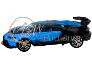 ?Samochód Sportowy Zdalnie Sterowany Auto RC Niebieski1:16